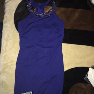 Royal Blue Party Dress